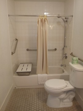 Welcome To Premier Inns Metro Center - Accessible Private Bathroom